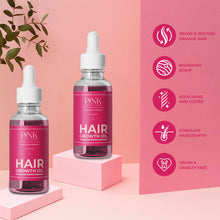 Load image into Gallery viewer, Tri-Pack Pink Hair Care Oil Bundle