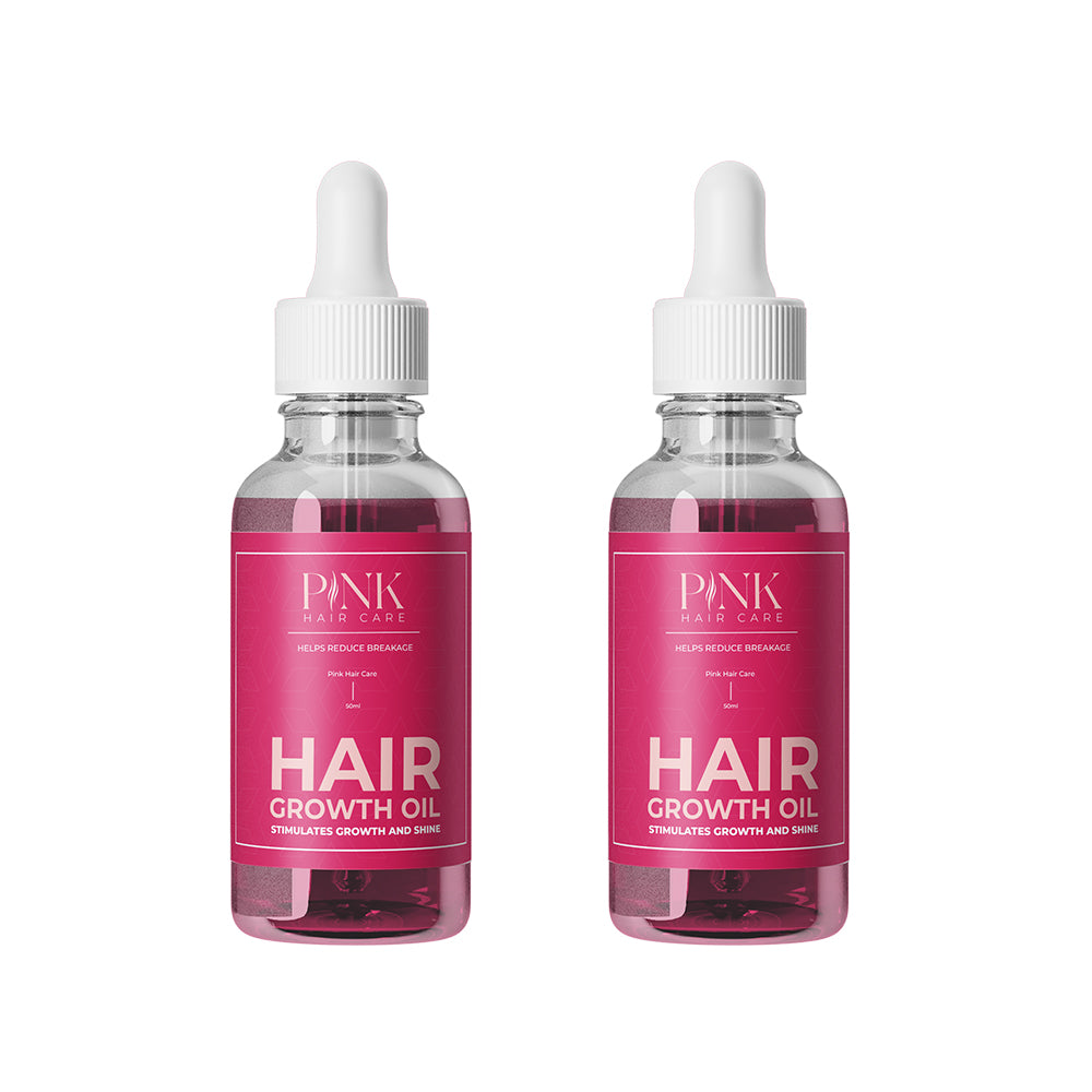 Duo Pink Hair Care Oil Bundle